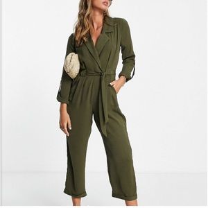 ASOS River Island Green Jumpsuit Size 10